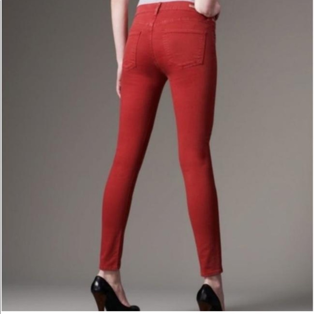 Citizen Of Humanity Thompson By Jerome Dahan, Jean, Size 25, Color Picante/ Red